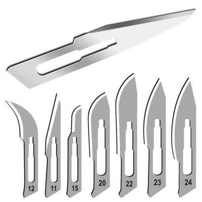 Disposable Surgical Use Carbon Steel Scalpel Blades Sterile #10 11 15 20 22