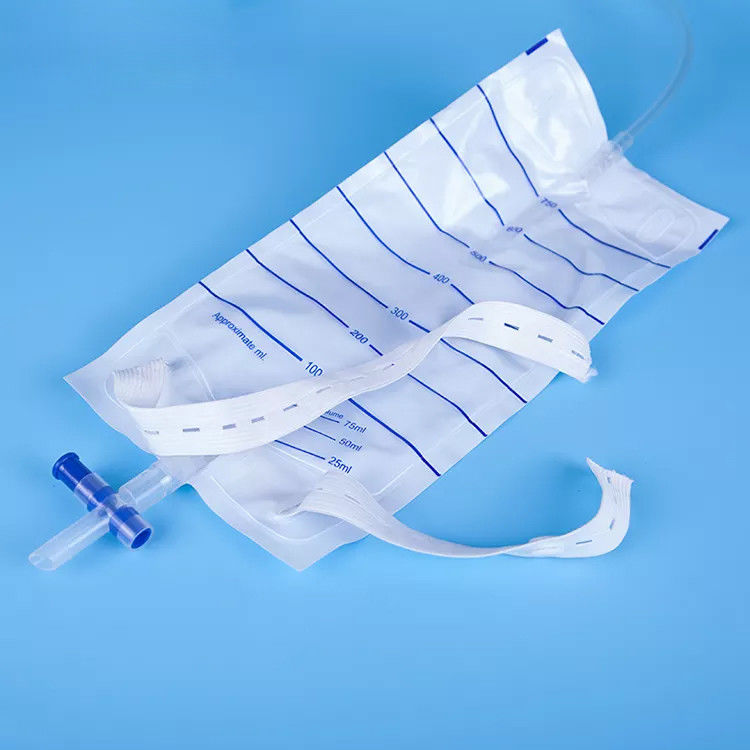 500ml Personal Care Portable Disposable Urine Leg Bag Urinary Drain Bag